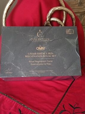 Inner-Cells Caviar Essence Skin Rejuvenation Set - Black & Gold